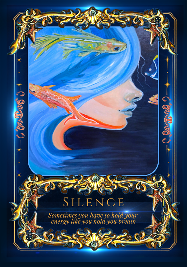 Silence - Lenormand card