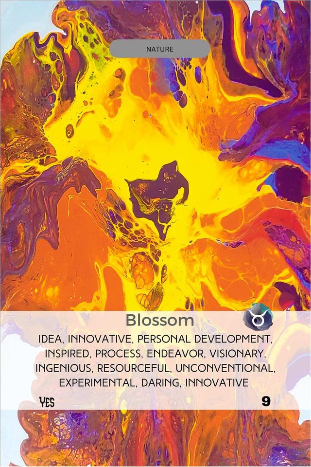 Blossom card