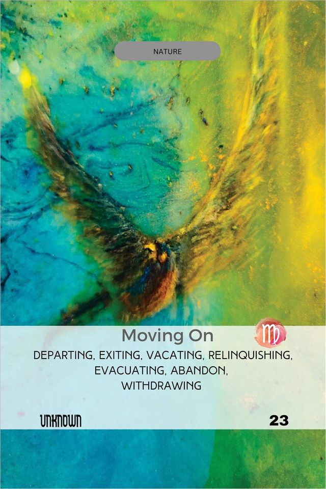 Moving On card