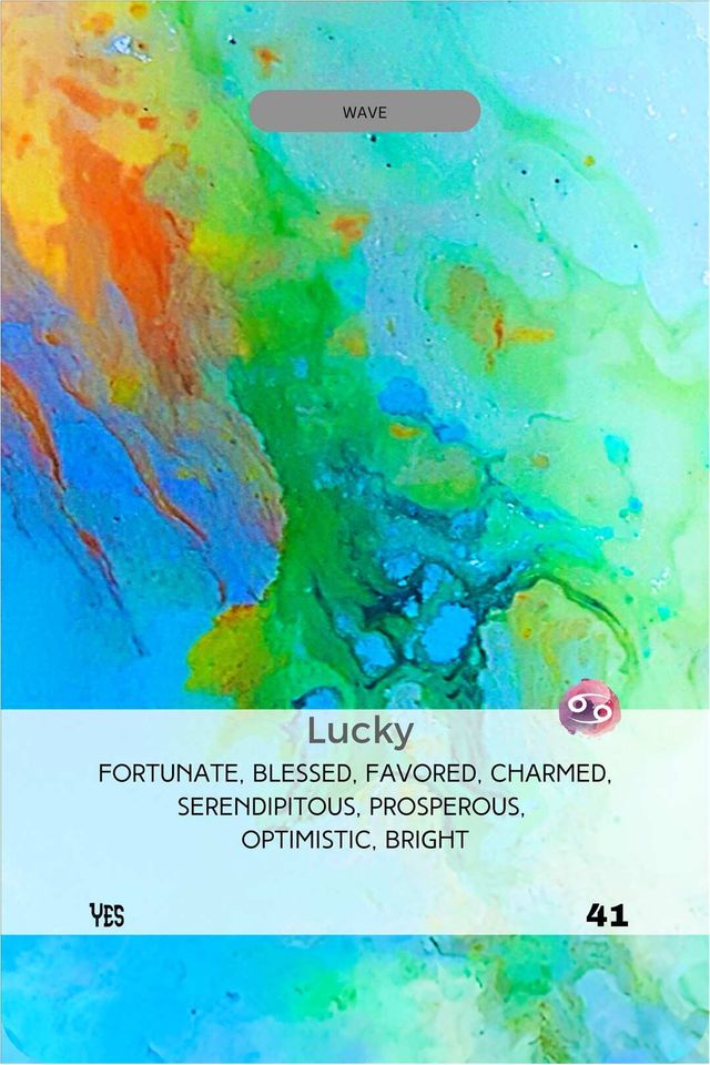 Lucky card