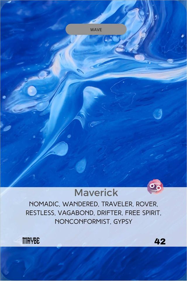 Maverick card