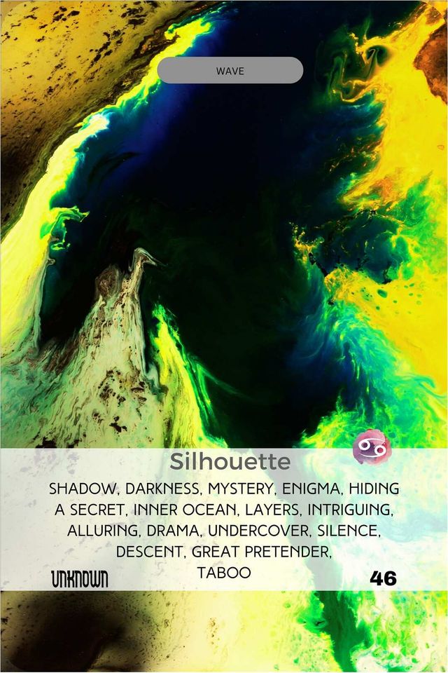 Silhouette card