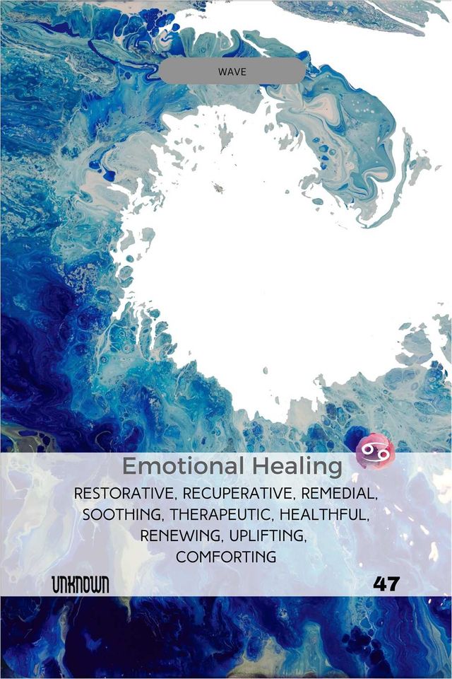 Emotional Healing card