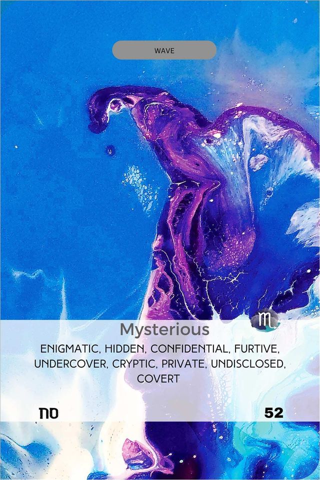 Mysterious card