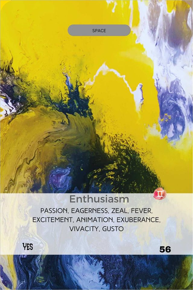 Enthusiasm card