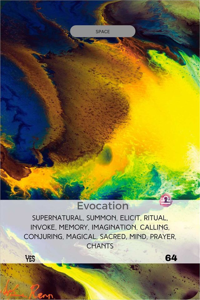 Evocation card