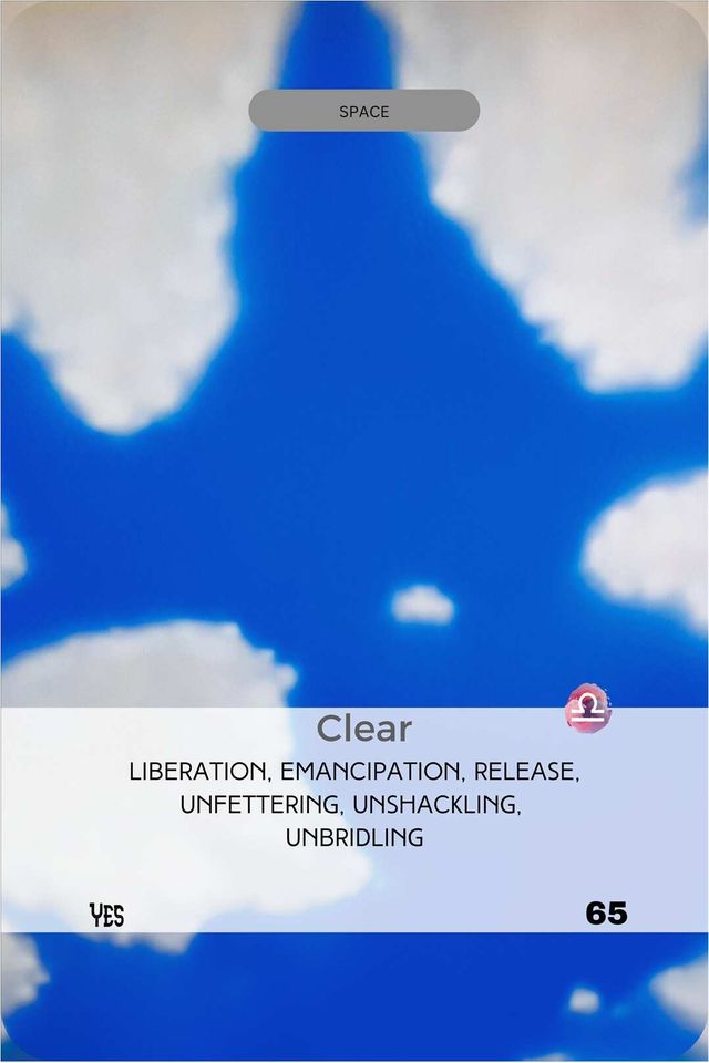 Clear card