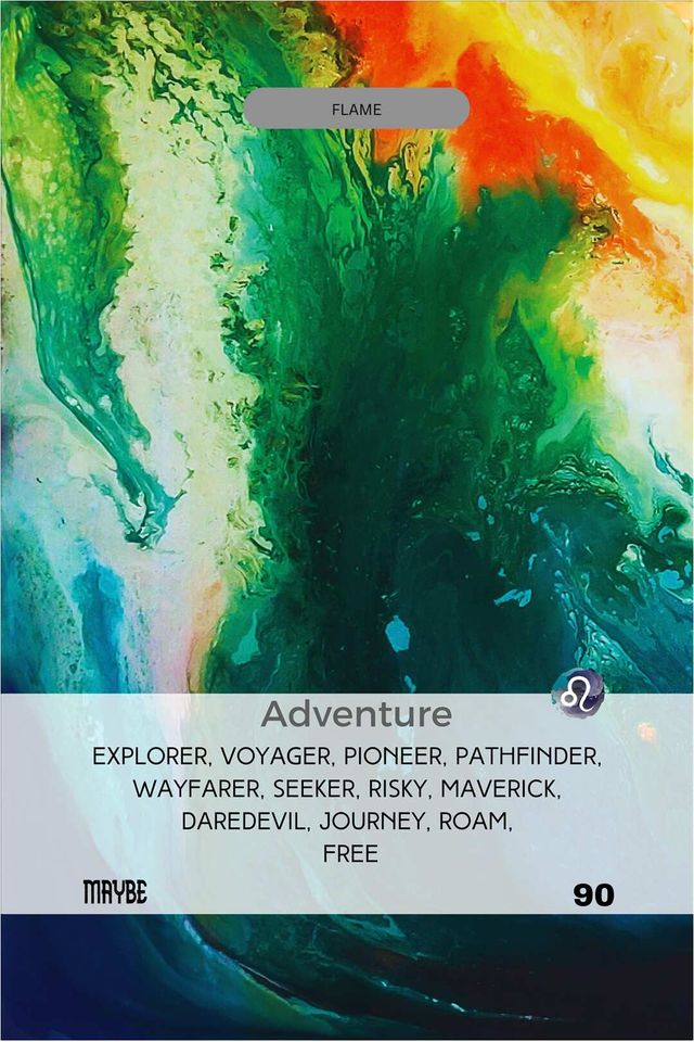 Adventure card