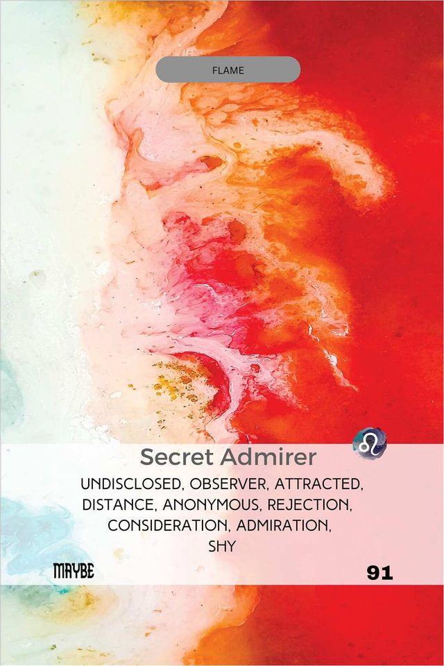 Secret Admirer card