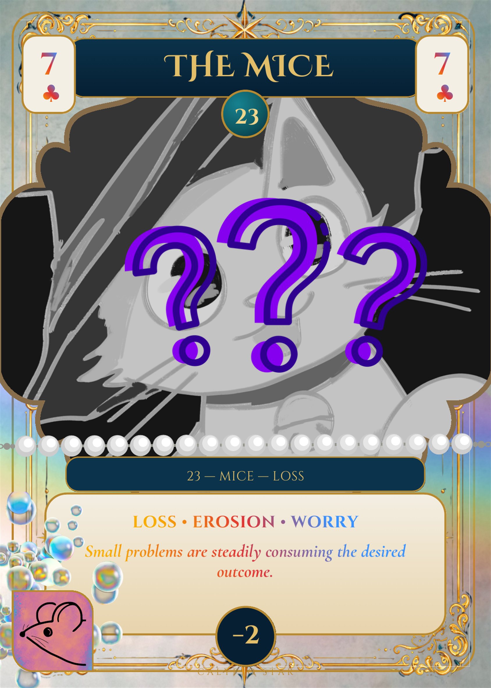 The Mountain card