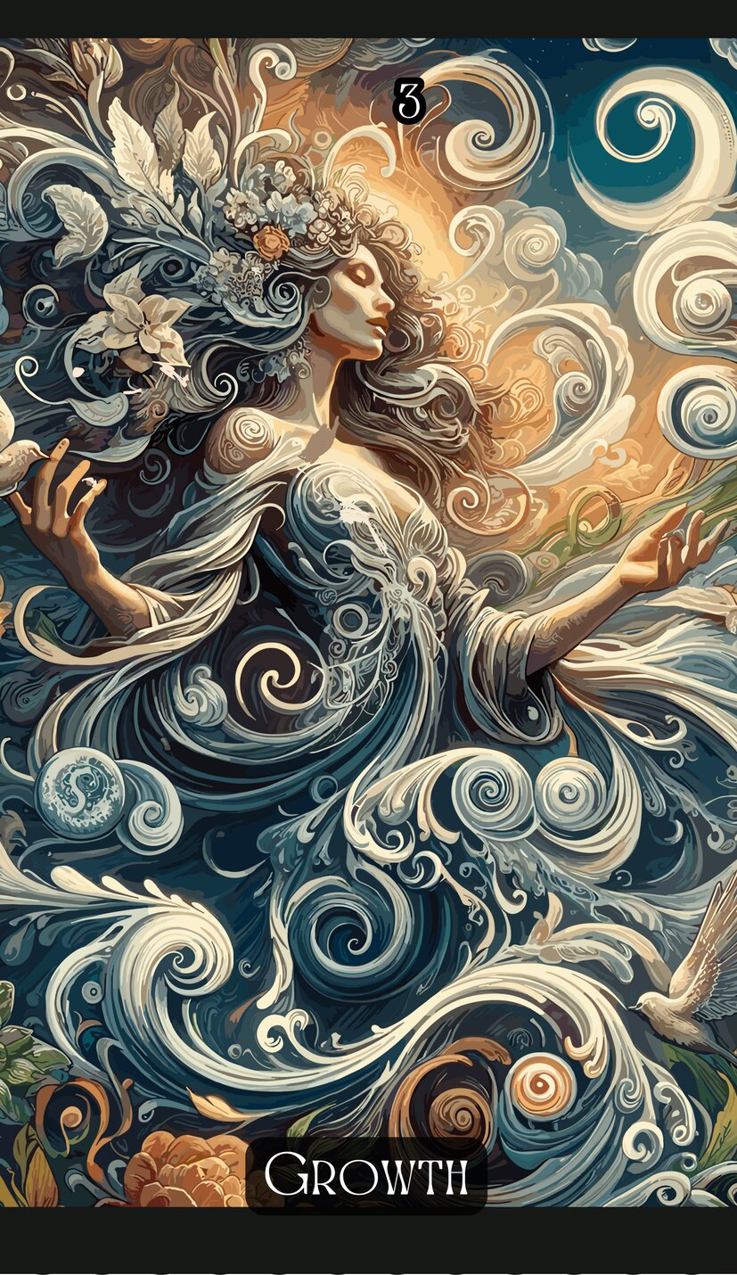 the Empress - Swirl Tarot