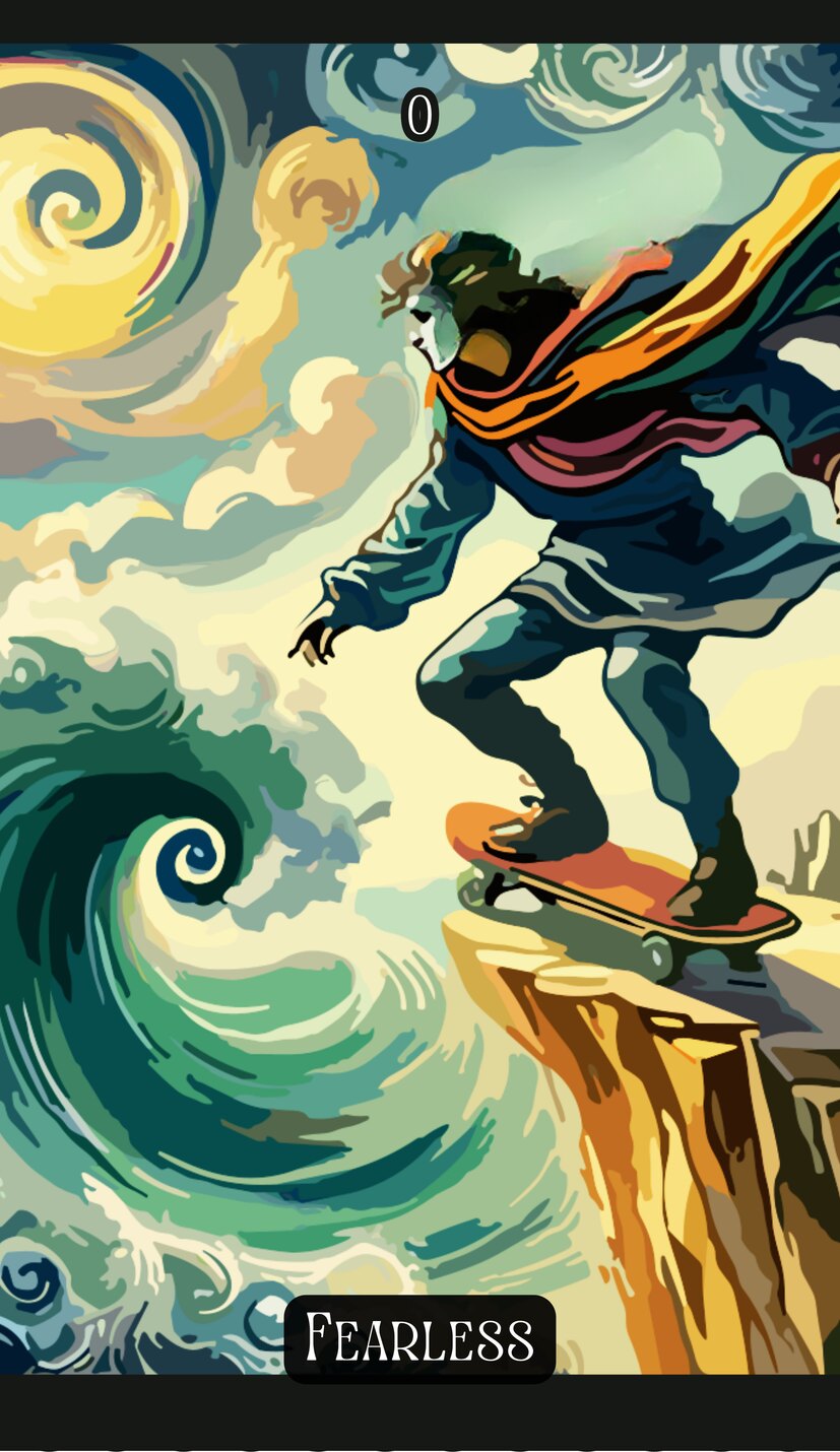 the Fool - Swirl Tarot