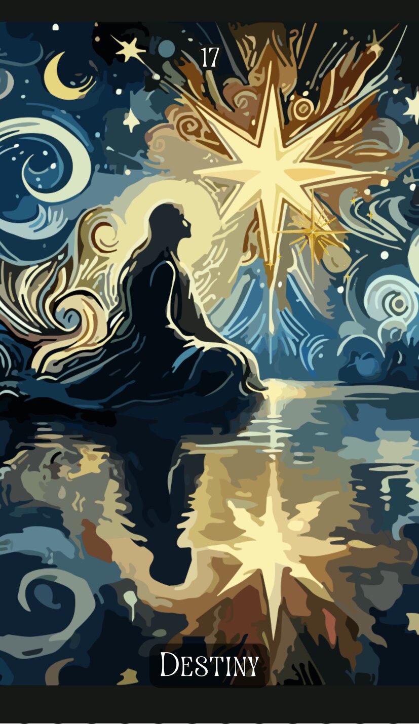 the Star - Swirl Tarot